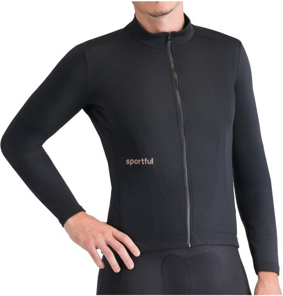 Sportful - Classic Thermal Jersey - Radtrikot Gr S schwarz