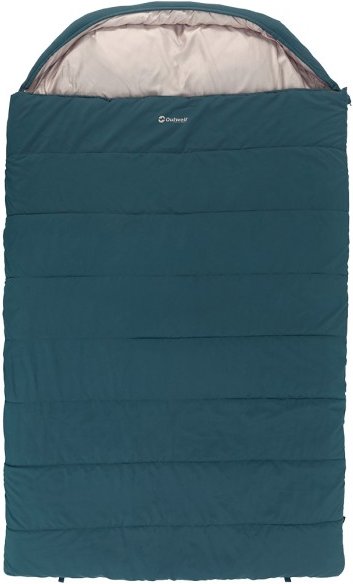 Outwell - Campion Lux Double - Kunstfaserschlafsack Gr 225 x 140 cm blau
