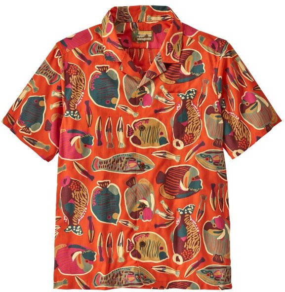 Patagonia - Tidal Threads Camp Shirt - Hemd Gr XL rot