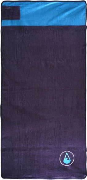 Wave Hawaii - Strandlaken Uno - Badehandtuch Gr 180 x 85 cm schwarz/blau