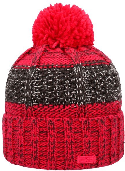 CMP - Kid's Knitted Hat - Mütze Gr One Size rot