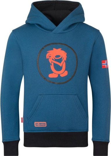 Trollkids - Kid's Troll Sweater - Hoodie Gr 110 blau