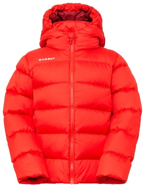 Mammut - Kid's Waymarker Insulation Hooded Jacket - Daunenjacke Gr 128 rot