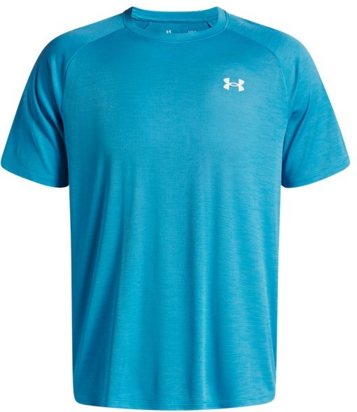 Under Armour - Tech Textured S/S - Funktionsshirt Gr XL - Regular blau