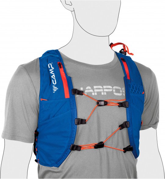 C.A.M.P. - Trail Force 10 - Trailrunningrucksack Gr XS-M grau