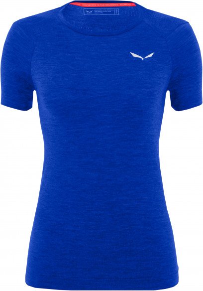 Salewa - Women's Zebru Fresh AMR T-Shirt - Merinounterwäsche Gr 40 blau