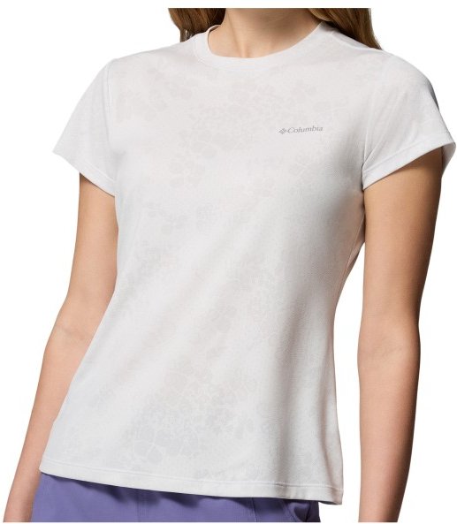 Columbia - Women's Bluebird Canyon II S/S Crew - Funktionsshirt Gr M weiß