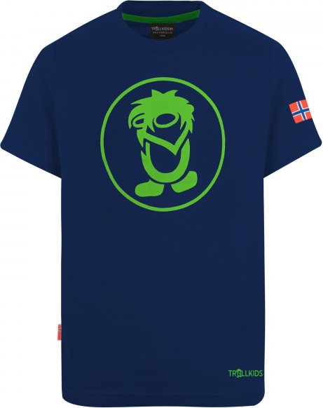 Trollkids - Kid's Troll T - T-Shirt Gr 98 blau