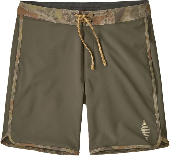 Patagonia - Hydropeak Side Shore Boardshorts 18'' - Boardshorts Gr 32 oliv