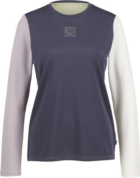 Stoic - Women's Performance ForsvikSt. Longsleeve - Funktionsshirt Gr L blau/ multi