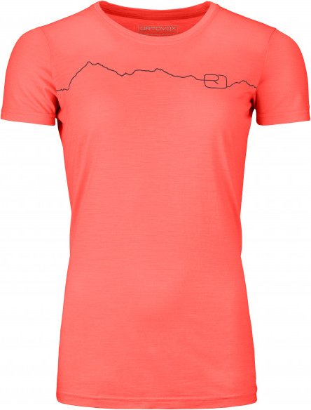 Ortovox - Women's 150 Cool Mountain - Merinoshirt Gr S orange