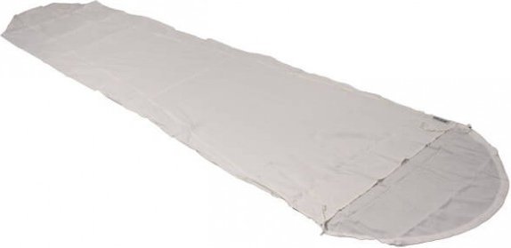 Cocoon - MummyLiner Silk / Cotton - Reiseschlafsack Gr 241 x 90/56 cm grau