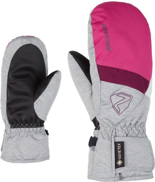 Thumbnail - Ziener - Kid's Levin GTX Mitten - Handschuhe Gr 6,5 grau