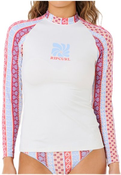 Rip Curl - Women's Coastal Instinct UPF L/S RV - Lycra Gr L weiß