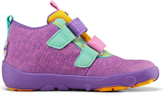 Thumbnail - Affenzahn - Kid's Knit Happy - Freizeitschuhe Gr 28 creative tukan /lila