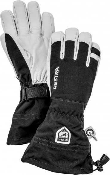 Thumbnail - Hestra - Army Leather Heli Ski 5 Finger - Handschuhe Gr 10 schwarz/grau