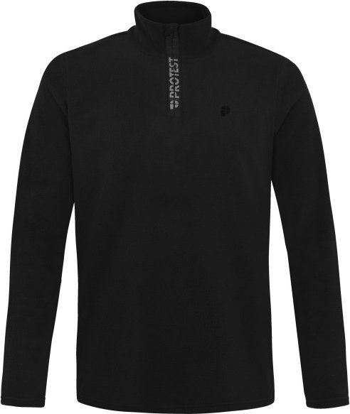 Thumbnail - Protest - Prtreperfecto 1/4 Zip Active Top - Fleecepullover Gr M schwarz