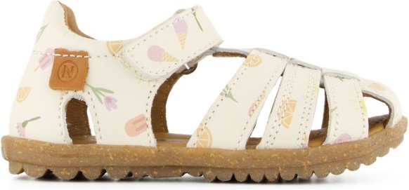 Naturino - Kid's Naturino See Calf - Sandalen Gr 23 beige/weiß