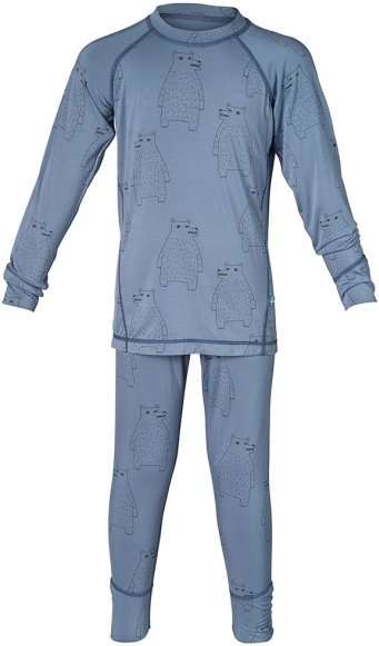 Thumbnail - Isbjörn - Kid's Polarbear Set Baselayer - Skiunterwäsche Gr 122/128 grau