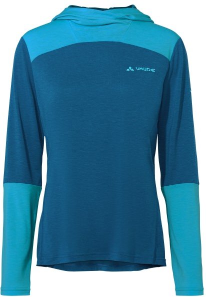 Vaude - Women's Tremalzo L/S Shirt - Radtrikot Gr 36 blau