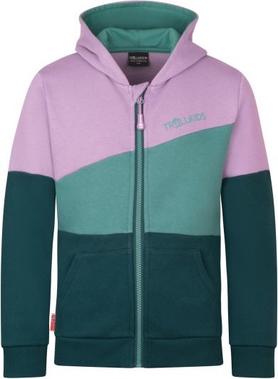 Trollkids - Kid's Alesund Sweater - Hoodie Gr 116 blau