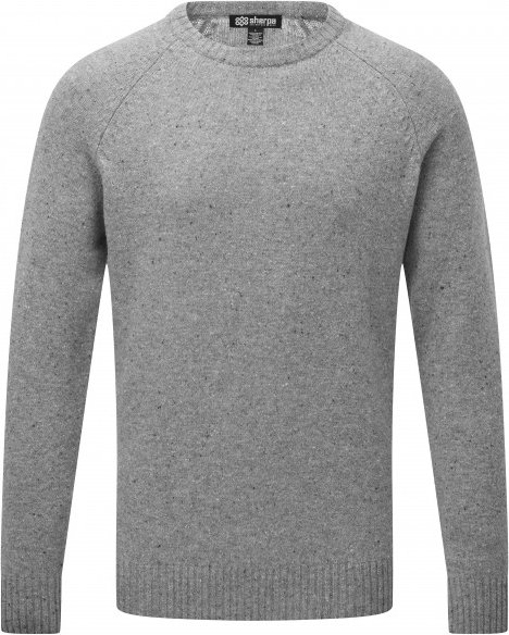Sherpa - Kangtega Crew Sweater - Merinopullover Gr XXL grau