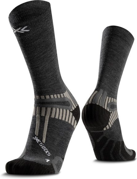 X-Socks - Hike Perform Merino Crew - Wandersocken Gr 39-41 schwarz