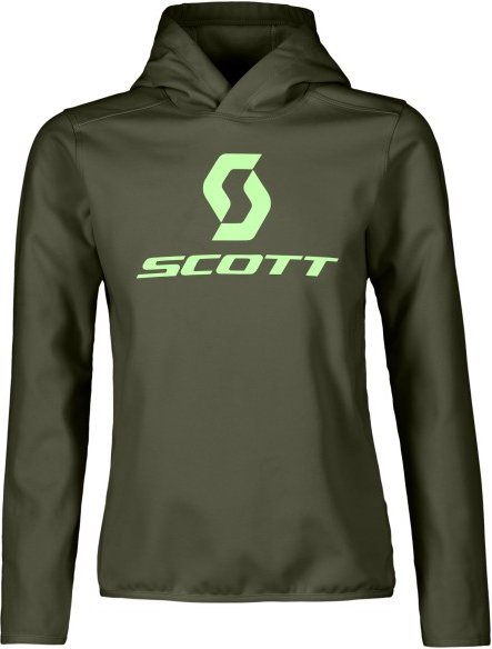 Scott - Kid's Junior Defined Warm - Hoodie Gr 164 oliv