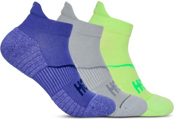 HOKA - No-Show Run Sock 3-Pack - Laufsocken Gr M bunt