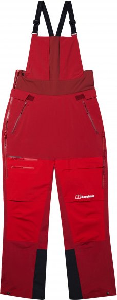 Berghaus - Women's MTN Arete Descend GTX Bib Pant - Regenhose Gr 34 rot