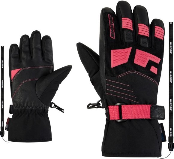 Thumbnail - Ziener - Kid's Lukian-Z AS - Handschuhe Gr 7 schwarz