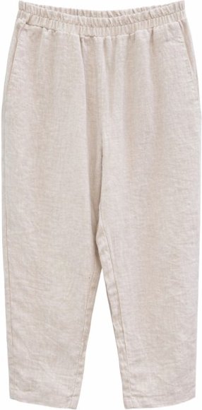 Mazine - Women's Straight Leg Linen Pants - Freizeithose Gr L grau