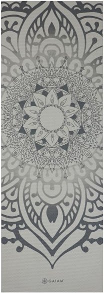 Thumbnail - GAIAM - Sundial Layers Yoga Mat 5 mm Classic Printed - Yogamatte Gr 61 x 173 x 0,5 cm grau