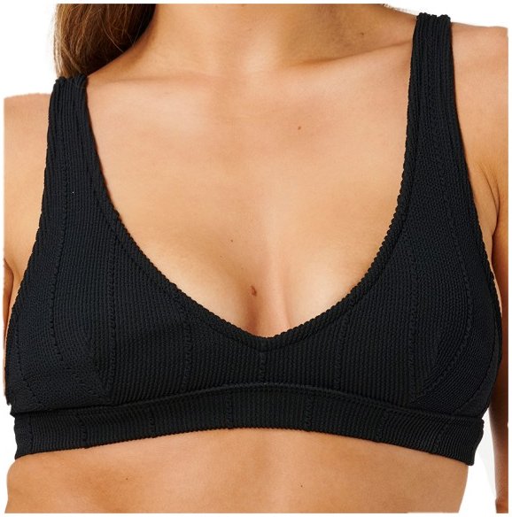 Rip Curl - Women's Vibe Surf Multi Fit V Neck - Bikini-Top Gr S schwarz