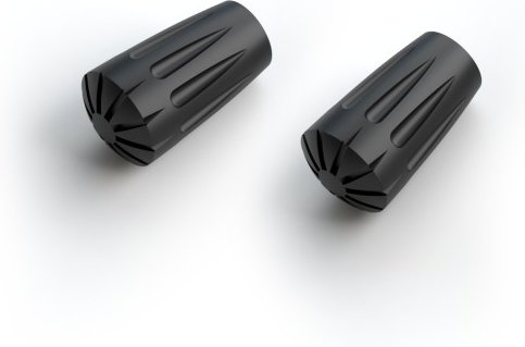 Thumbnail - Silva - Trekking & Running poles Rubber Paws - Trekkingstock-Zubehör Gr One Size schwarz