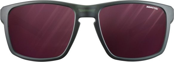 Julbo - Shield Reactiv S 0-4 High Contrast (VLT 4-86%) - Gletscherbrille Gr L lila