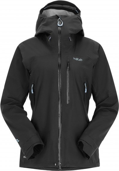 Thumbnail - Rab - Women's Firewall Jacket - Regenjacke Gr 36 schwarz