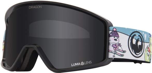 Dragon - DXT OTG (VLT 23%) - Skibrille Gr S grau