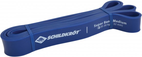 Schildkröt Fitness - Super Band Medium - Fitnessband Gr 32 mm blau