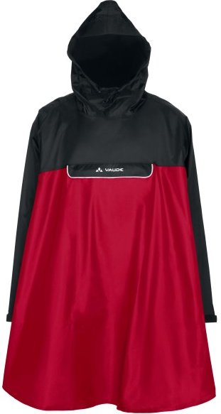 Vaude - Valero Poncho - Hardshelljacke Gr S rot