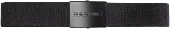 Mammut - Mammut Logo Belt - Gürtel Gr 110 x 3,8 cm schwarz/grau