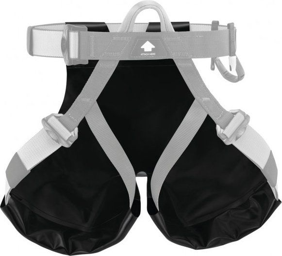 Petzl - Protective Seat For Canyon Harnesses Gr One Size schwarz
