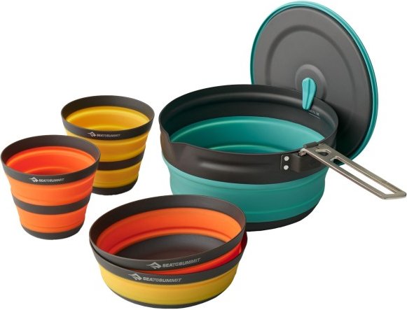 Sea to Summit - Frontier Ultralight Collapsible Pot Cook Set - Topf Gr 2 Person - 5 Pieces