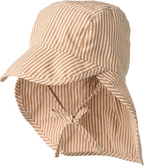 Thumbnail - WHEAT - Kid's Sunhat Albert - Cap Gr 44-47 cm beige