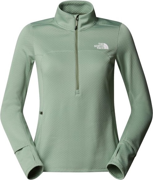 The North Face - Women's Winter Warm Pro 1/4 Zip - Funktionsshirt Gr XL grün