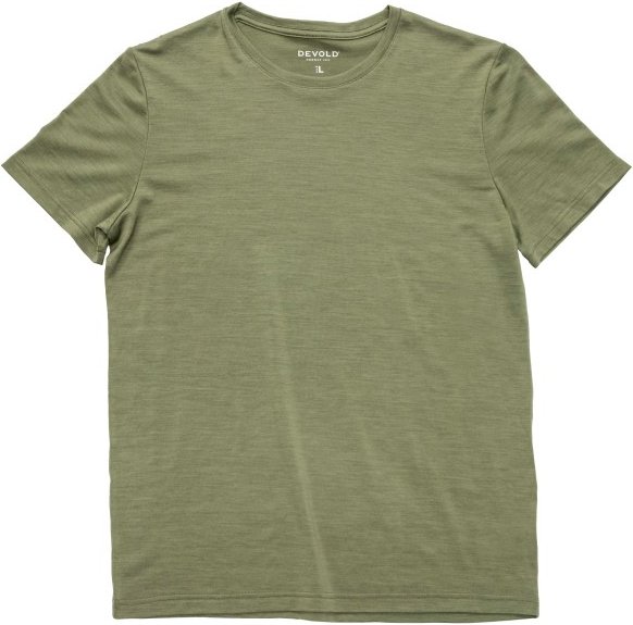 Thumbnail - Devold - Classic Tee - Merinoshirt Gr XL oliv