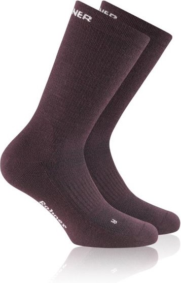 Thumbnail - Rohner - Dynamic Merino L/R - Wandersocken Gr 42-44 grau