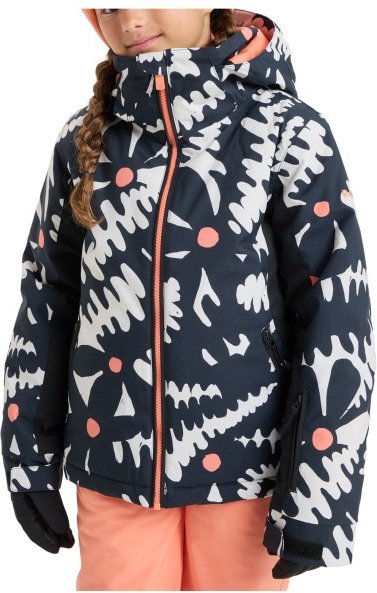 Thumbnail - Roxy - Girl's Free Jet - Skijacke Gr 8 Years - S bunt
