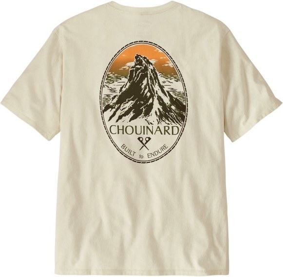 Patagonia - Chouinard Crest Pocket Responsibili-Tee - T-Shirt Gr S beige