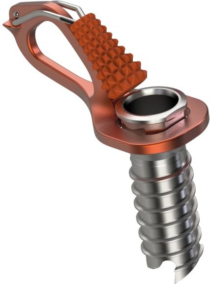 Blue Ice - Aero - Eisschraube Gr 7 cm orange